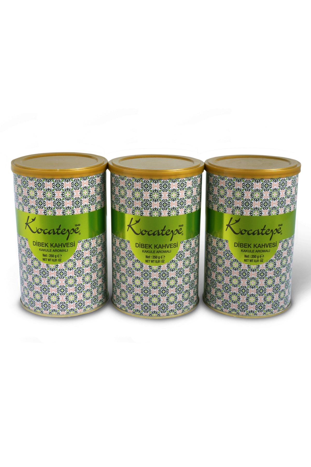 KOCATEPE KAHVE Teneke Dibek Kahvesi 250 gr 3'lü Paket - Görsel 3