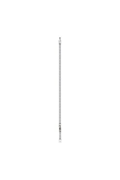 Merano Design 3mm Rhodium Su Yolu Bileklik