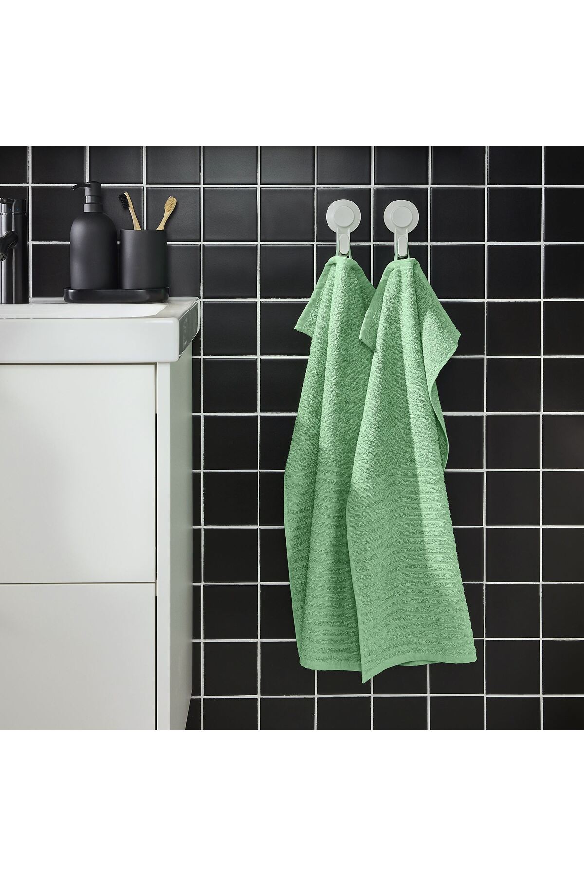 IKEA el havlusu, açık yeşil, 40x70 cm