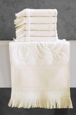 Kardelen Etamin Havlu Işlemelik %100 Pamuk 30x50