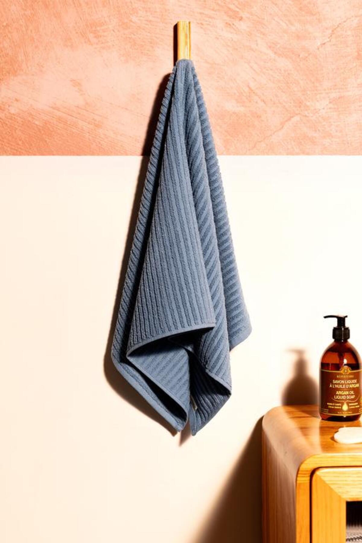 Madame Coco Yeni Sezon Carla Yüz Havlusu - MAVİ