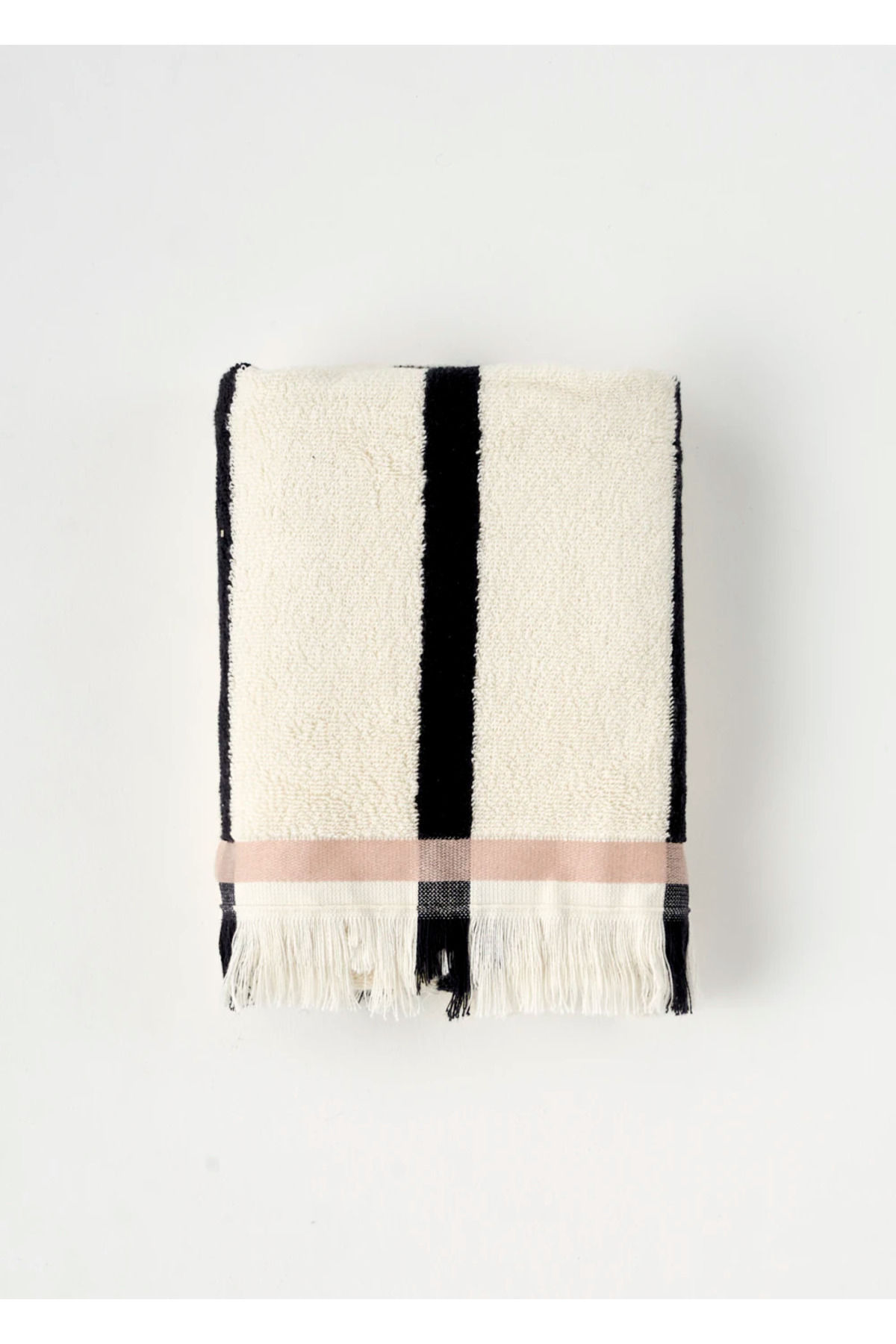 Bella Maison %100 Pamuk Ella Banyo Havlusu Krem (90x150 cm)