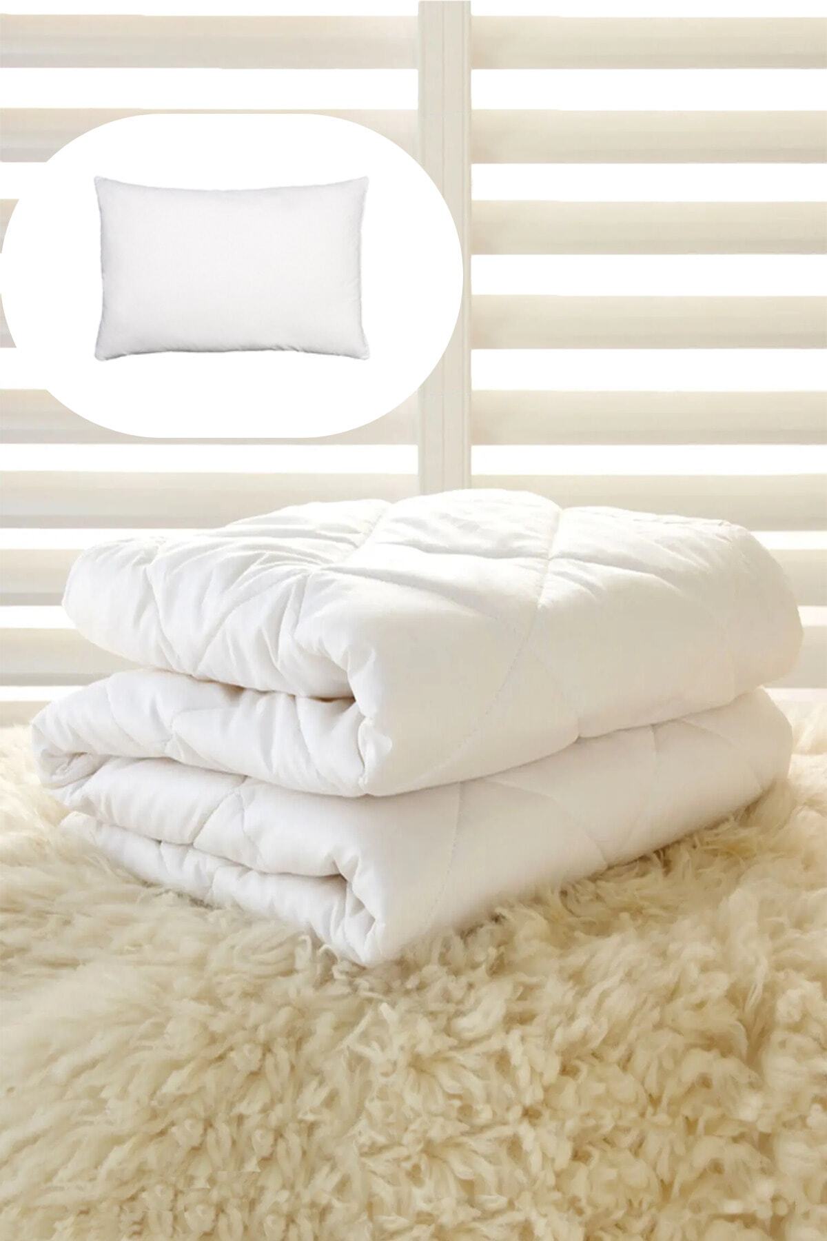 NANOSOFT Bebek Yorganı 95x145 Cm + 1 Adet Bebek Yastığı - Görsel 3