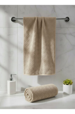 LADYNİL 2'li Havlu %100 Pamuk Micro Cotton | 50x90 El ve Yüz, Saç Havlusu | Yüksek Emicilik, Çeyizlik, Lüks