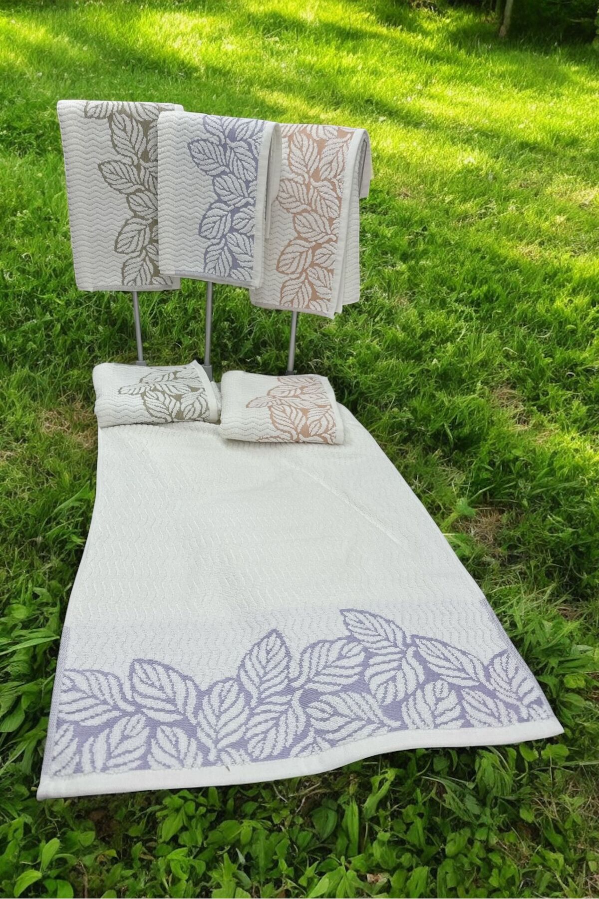 HAVLULAND TREND HOME 3'LÜ %100 PAMUK 50X90 CM EL YÜZ HAVLUSU - Görsel 2