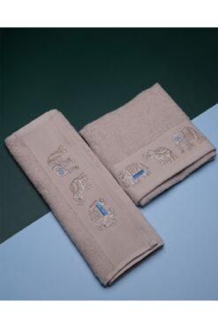 Fame Kıtchen Filli Desenli %100 Pamuk 2 Adet El Yüz Havlusu