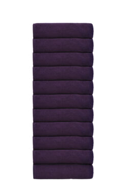 Caymoon 12 Adet 50x90 cm Spor, Fitness, Kuaför, Berber Havlusu Leke Tutmayan, Antibakteriyel Toptan Havlu