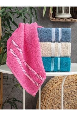 Pamira 40X70 DİNA 4 LÜ EL & YÜZ HAVLU SETİ