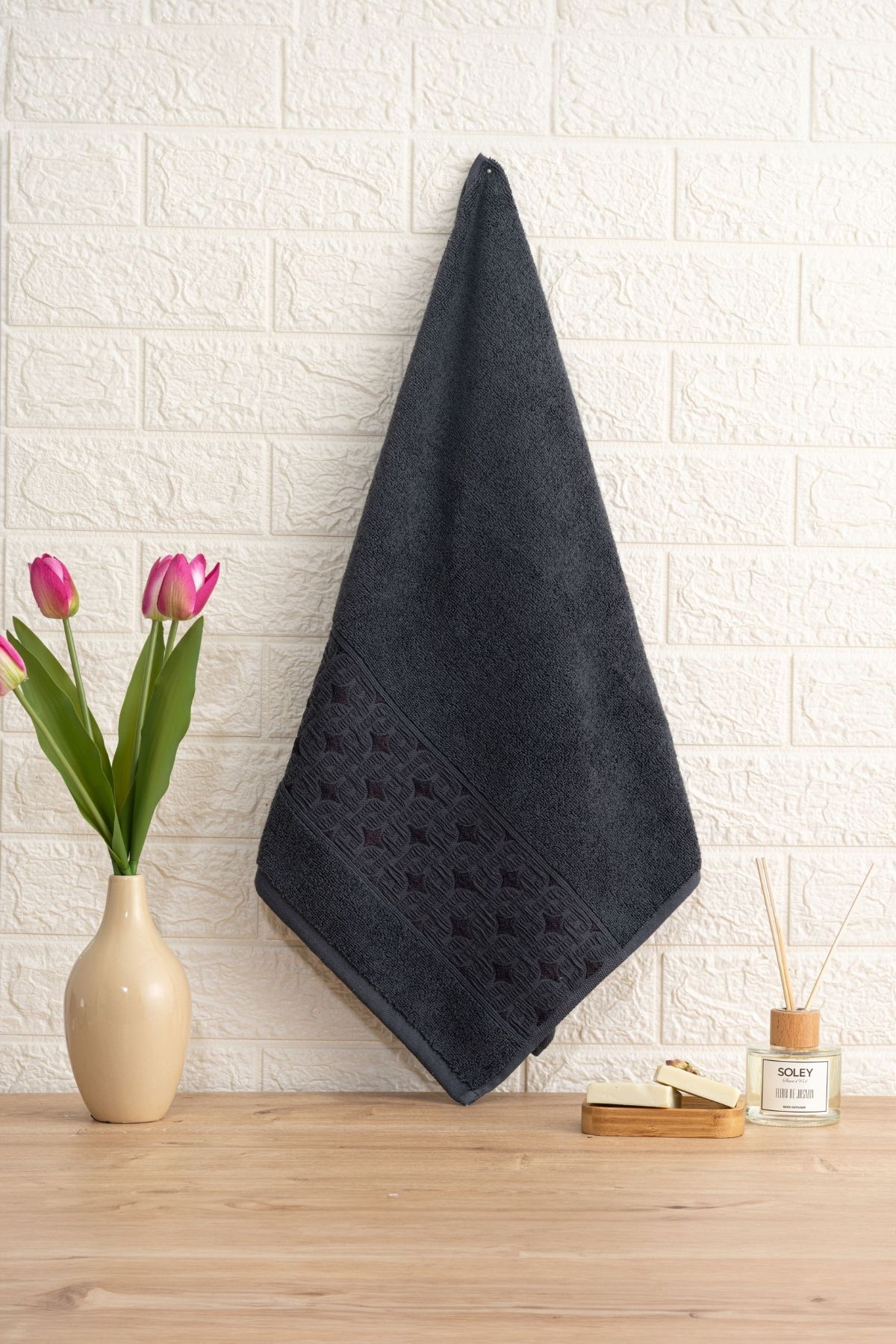 Soley | Oppolo | Extra Yumuşak Pamuk Eponj El / Yüz Havlusu