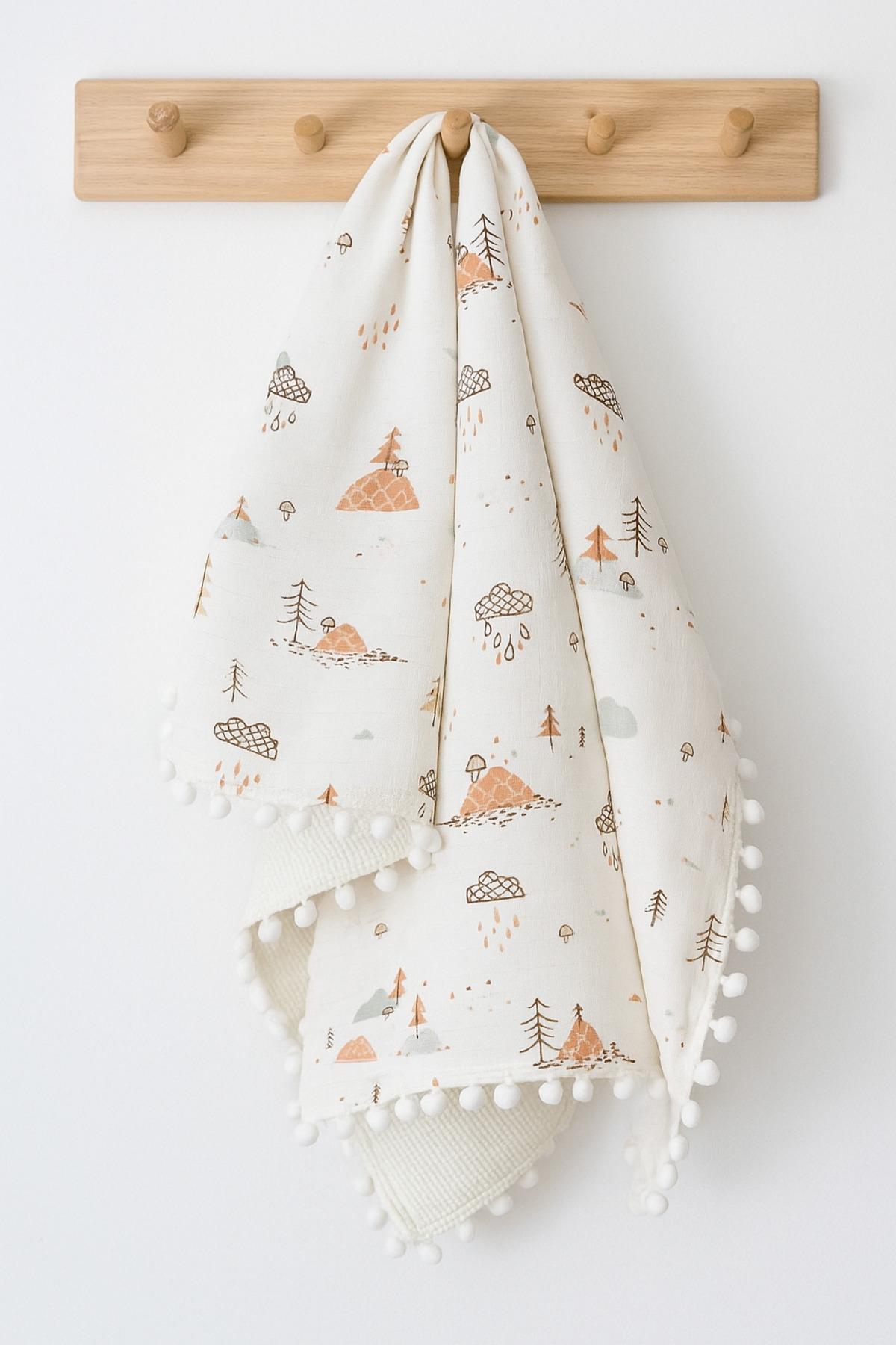 Findlay Baby MÜSLİN BATTANİYE PİKELİ ÇİFT KAT - Görsel 2