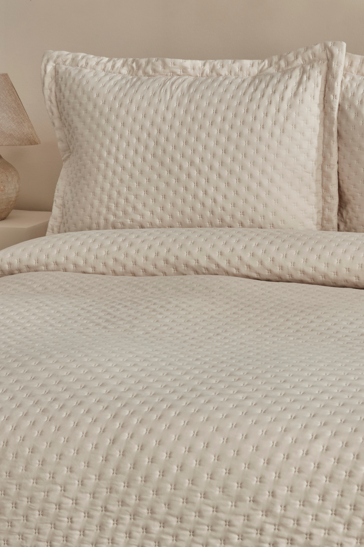 Karaca Home Breeze Soft Çift Kişilik Yatak Örtüsü Ekru - Görsel 3