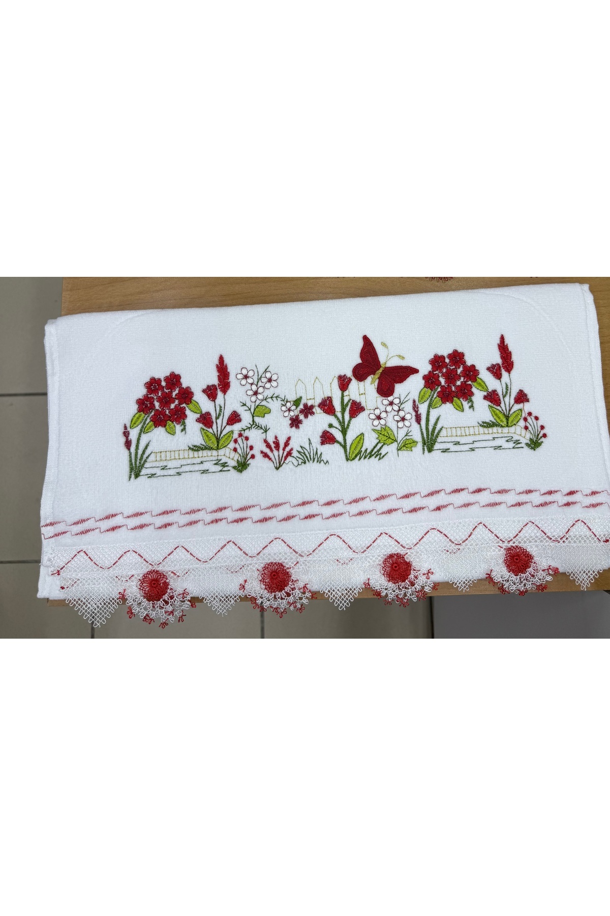 Firdevs İğne oyalı havlu