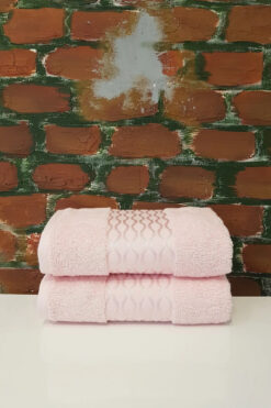 Özdilek Elissa Havlu 2 Adet - Pudra