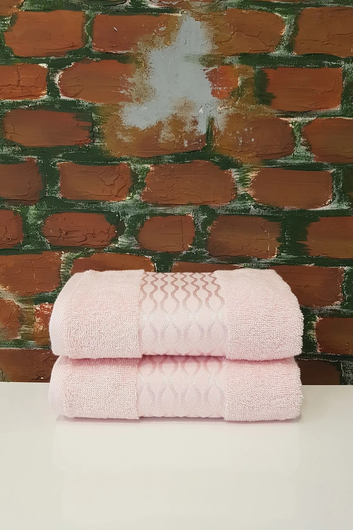 Özdilek Elissa Havlu 2 Adet - Pudra