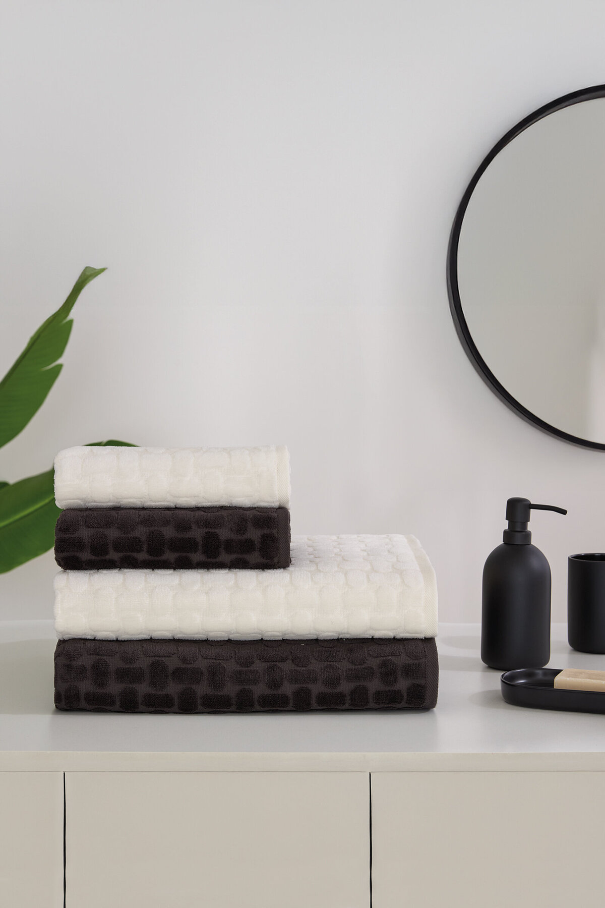 Özdilek Özdilek Tricot Kadife Havlu Seti