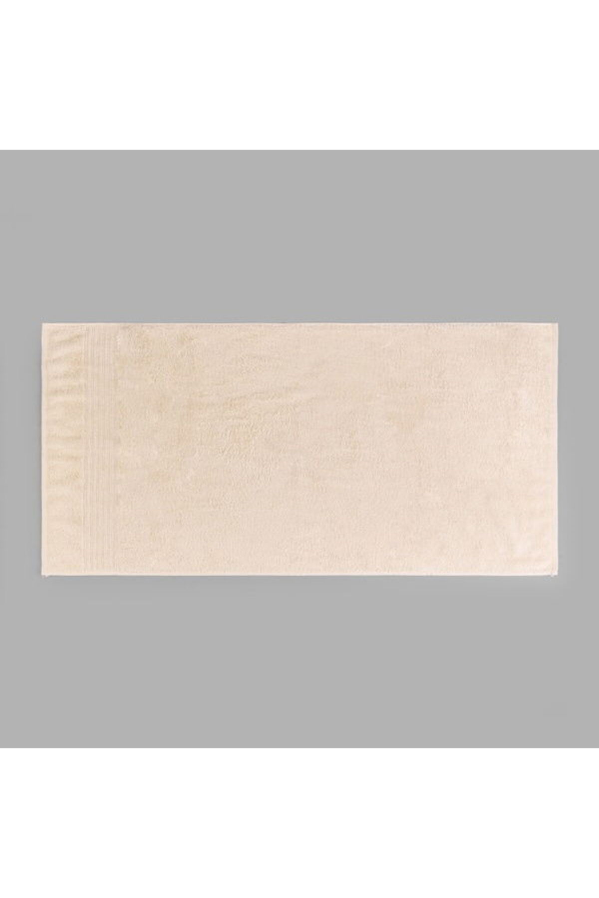 Evidea Soft Samantha 2'li Havlu Seti - Krem / Antrasit - 50x100 cm - Görsel 2