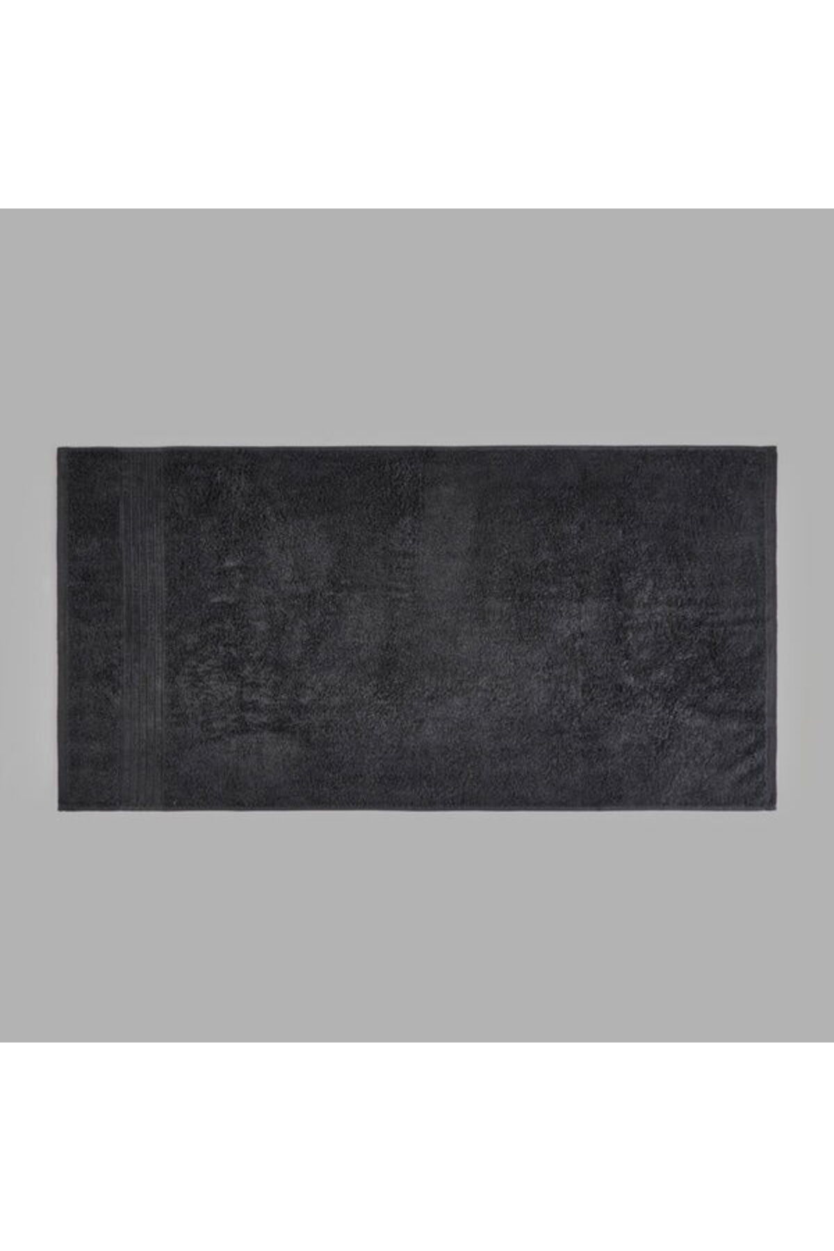 Evidea Soft Samantha 2'li Havlu Seti - Krem / Antrasit - 50x100 cm - Görsel 3