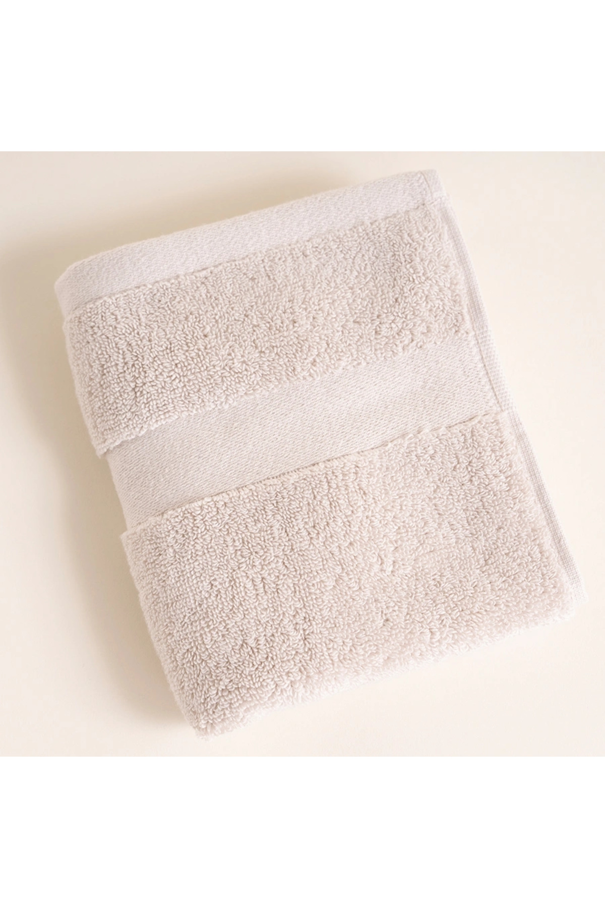 Penelope %100 Pamuk Havlu 30x50 Cm Taş Rengi - Noa Serisi - Görsel 2