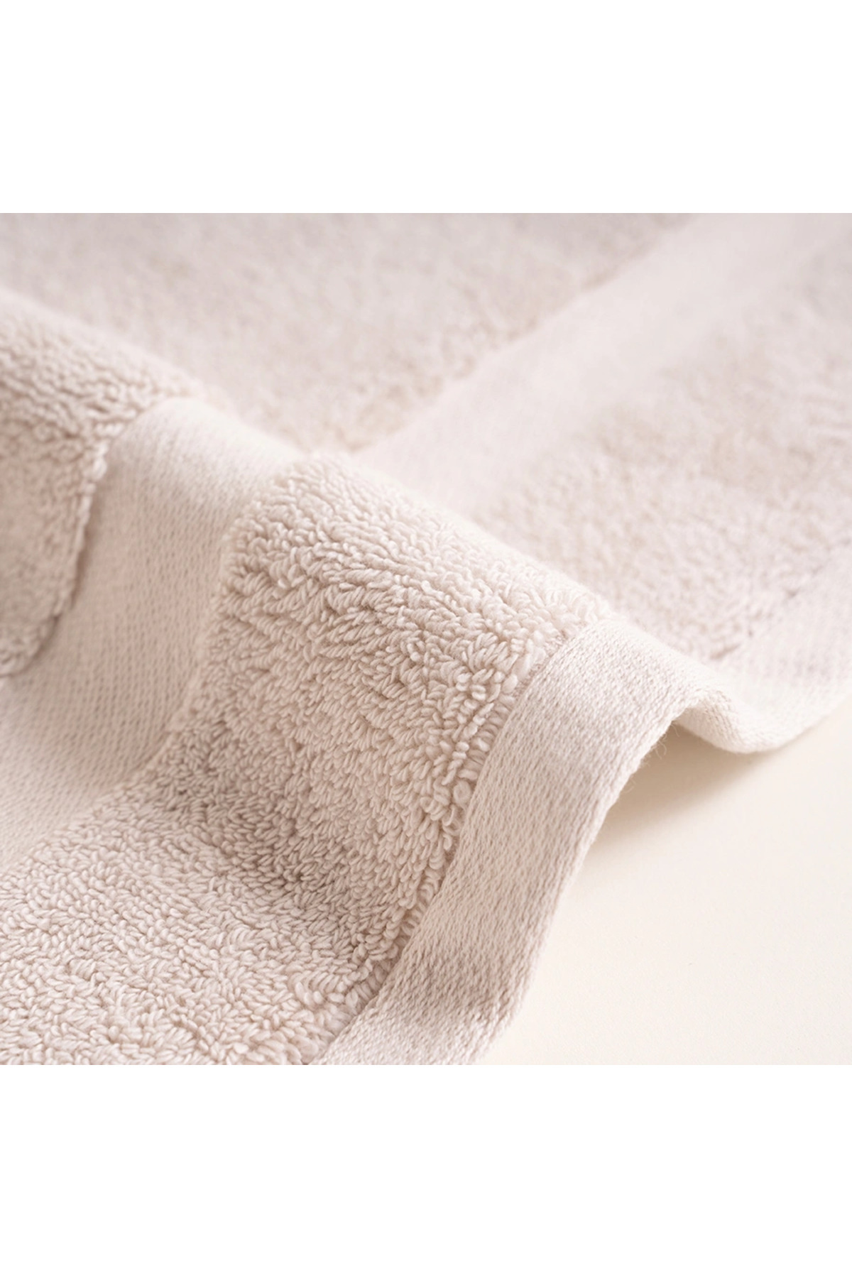 Penelope %100 Pamuk Havlu 30x50 Cm Taş Rengi - Noa Serisi - Görsel 3