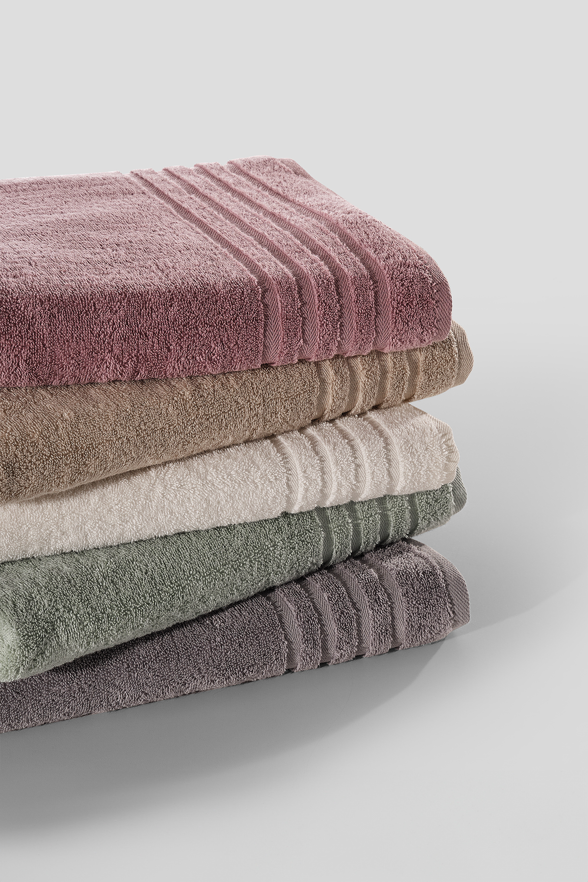 Doqu Home Ivory Banyo Havlusu Beyaz - 90x150 - Görsel 2