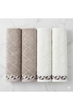 Özdilek NEV SNUG BEJ-KREM BEST SET (HAMAM TAKIMI)