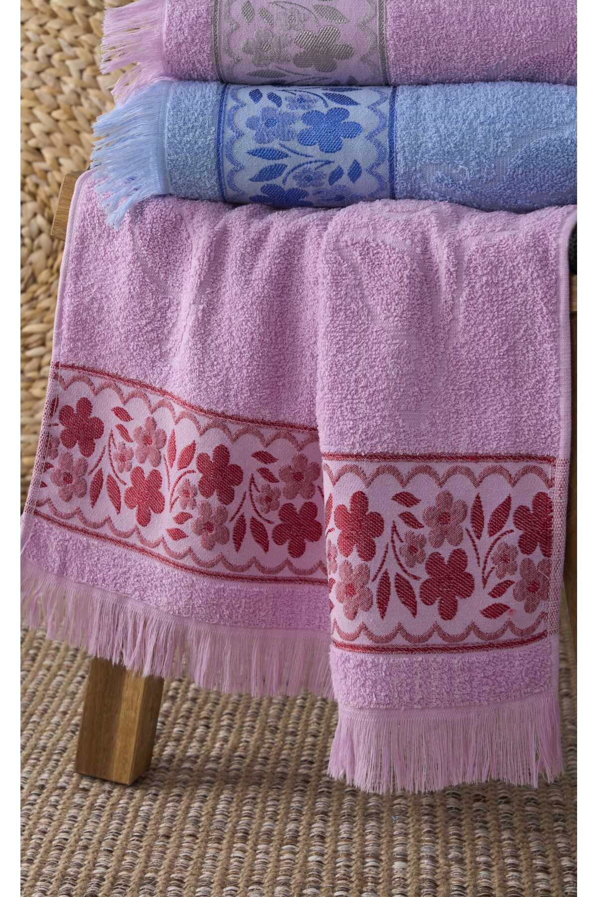 TİTANEV DAİSY 10'lu El&Yüz Havlu Seti - Görsel 2