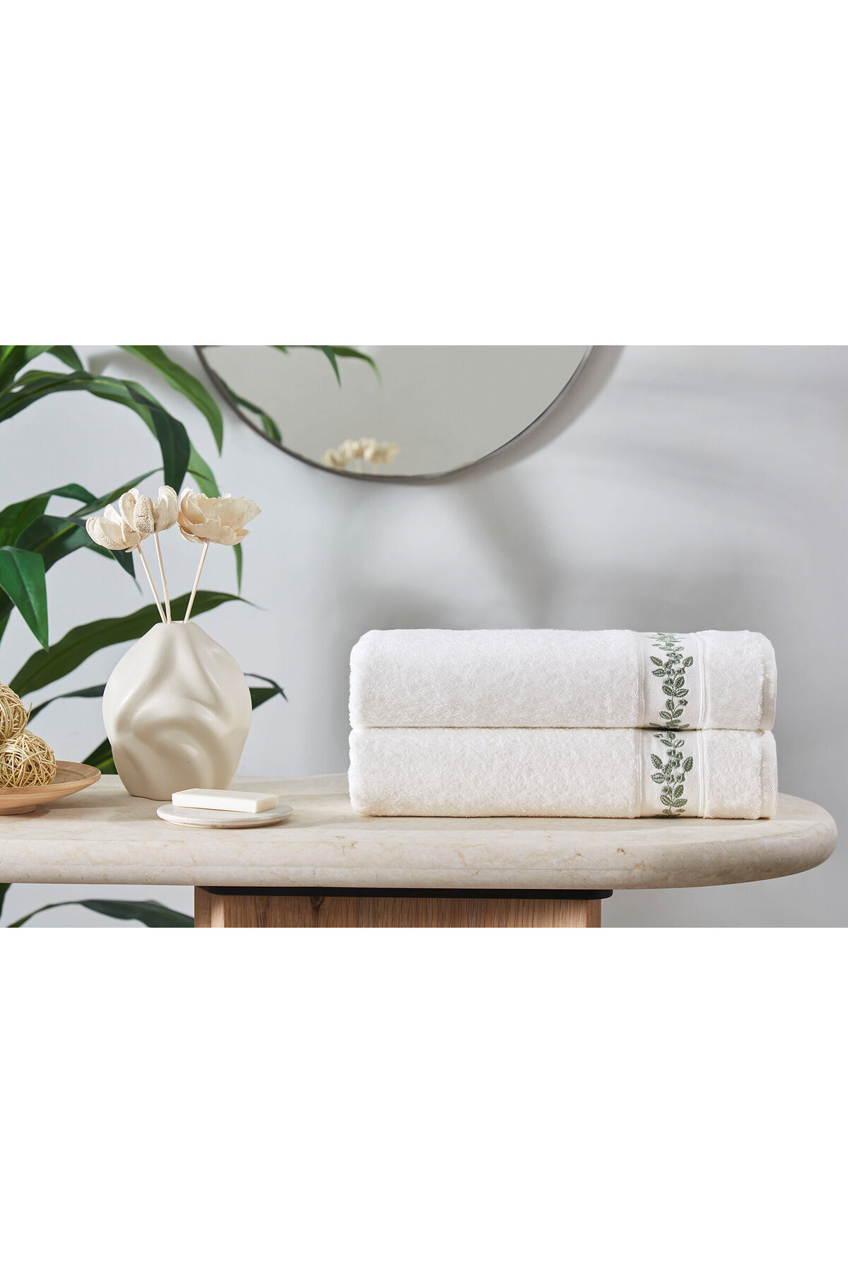 Özdilek Jardin Banyo Havlusu 90x150 cm - Görsel 2