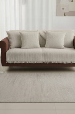 Senpai Pamuklu Koltuk Örtüsü 170x210 cm Tekli&Üçlü Koltuk,Çekyat ve Berjer İçin | Krem