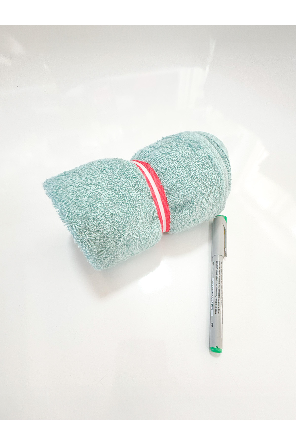 denizlicotton Nakışlı Sporcu Havlusu Pamuklu, Anti bakteriyel, Ter Emici Fitness Plates Boks Tenis Spor Havlusu - Görsel 3