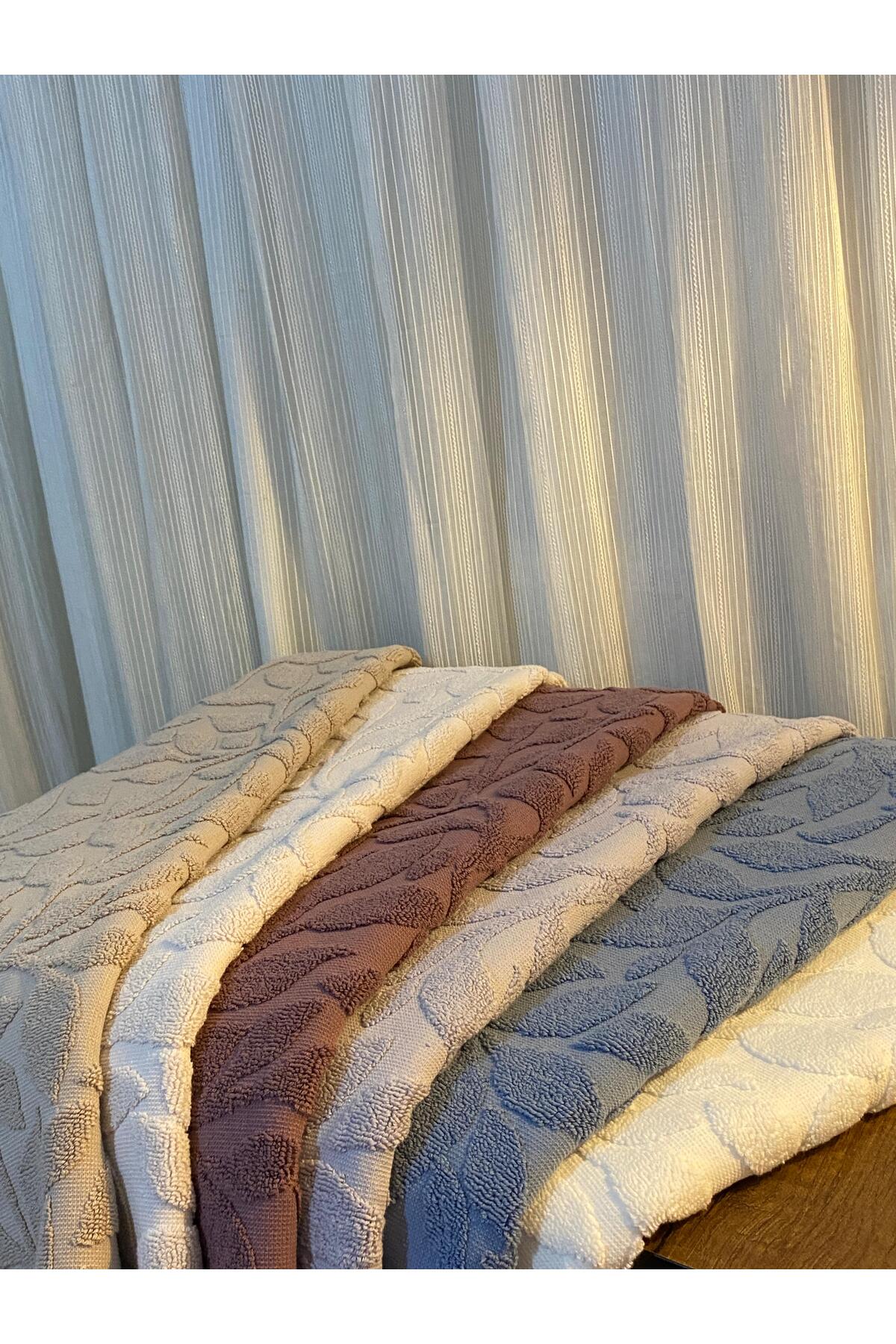 Nurpak 50x90 2'Lİ GRİ HAVLU SETİ - Görsel 2