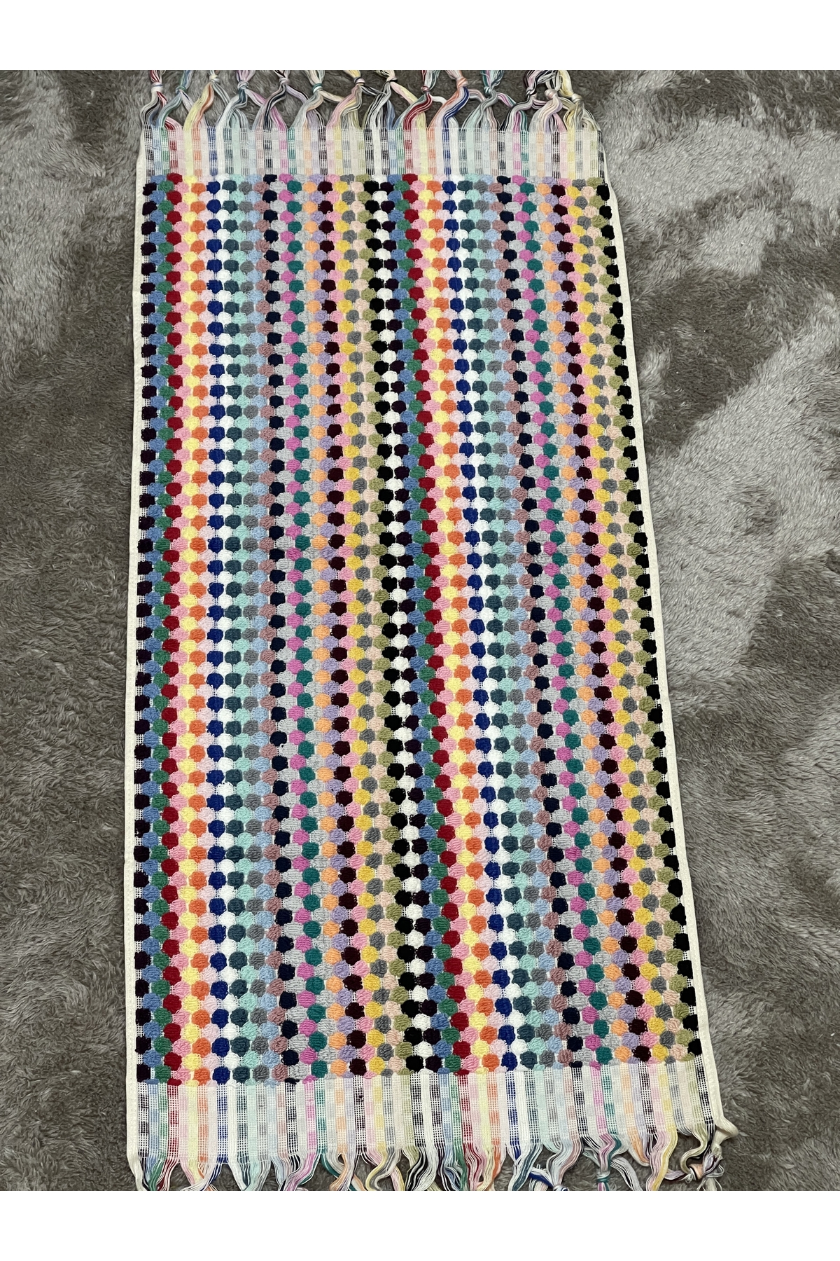 happyteks havlu eldokuma kara tezgah nohut buldan el havlusu mutfak havlusu banyo peştemal - Görsel 3