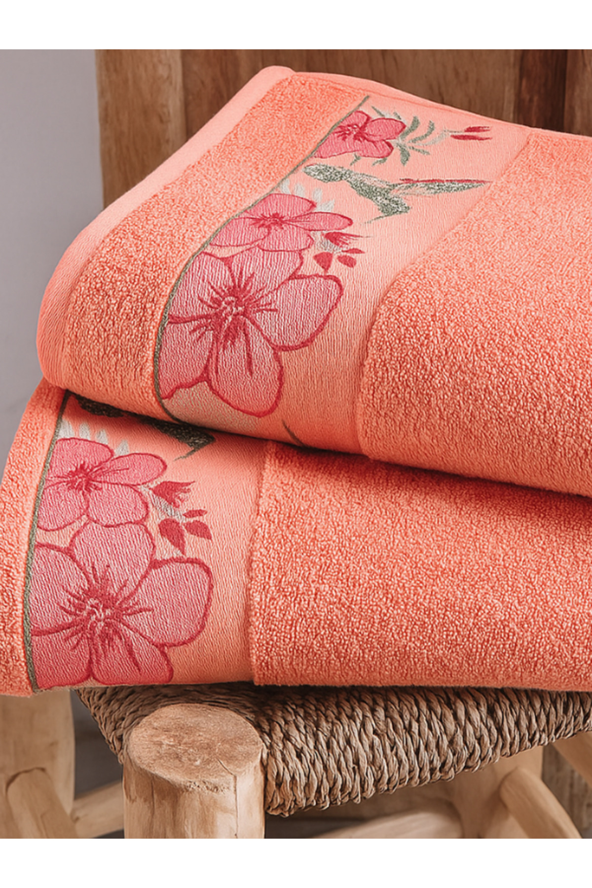 GIFT MALL Aloha %100 Pamuk Banyo Havlusu Seti - 2 Banyo ,2 El&Yüz Premium Havlu Seti - Görsel 3