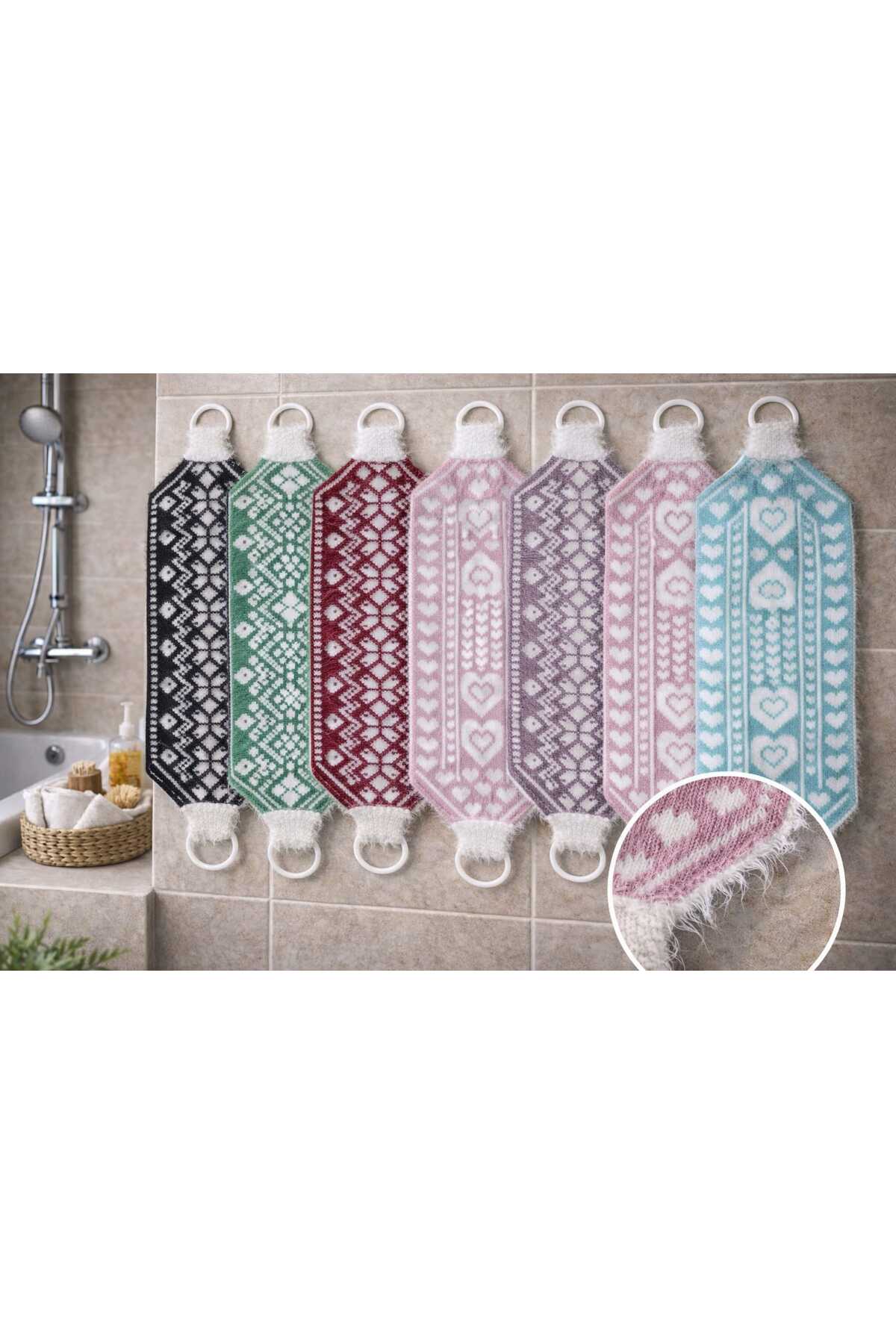 ANUK GRUP Halkalı Çeyizlik Lif - Yumuşak Dokulu Söz Nişan Düğün Hamam Bohça Hediyelik - Görsel 2