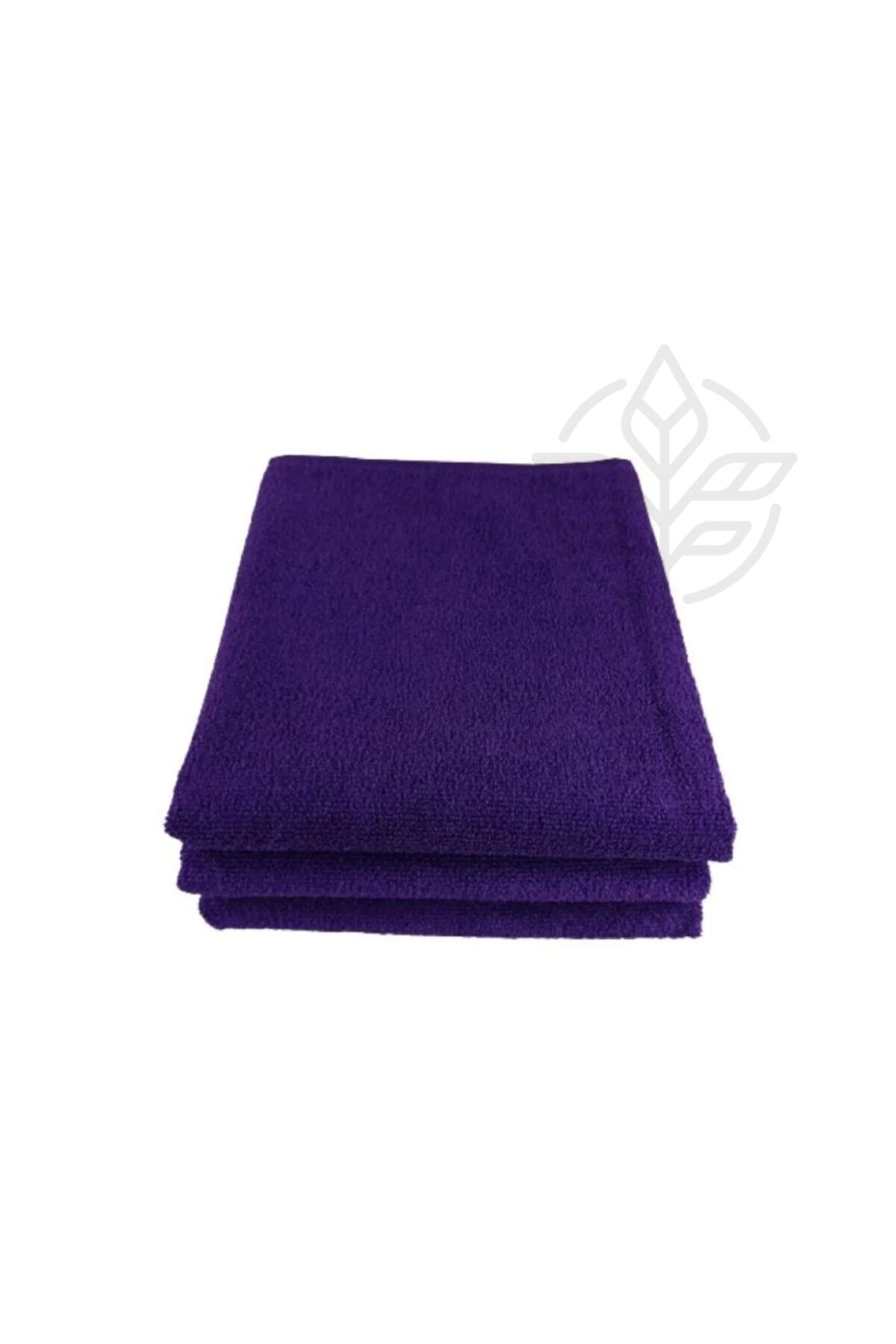 XAMANTHA 3 Lü Mikrofiber Spor Havlusu Leke Tutmayan Kuaför Havlusu Berber Havlusu 50x90 - Görsel 2