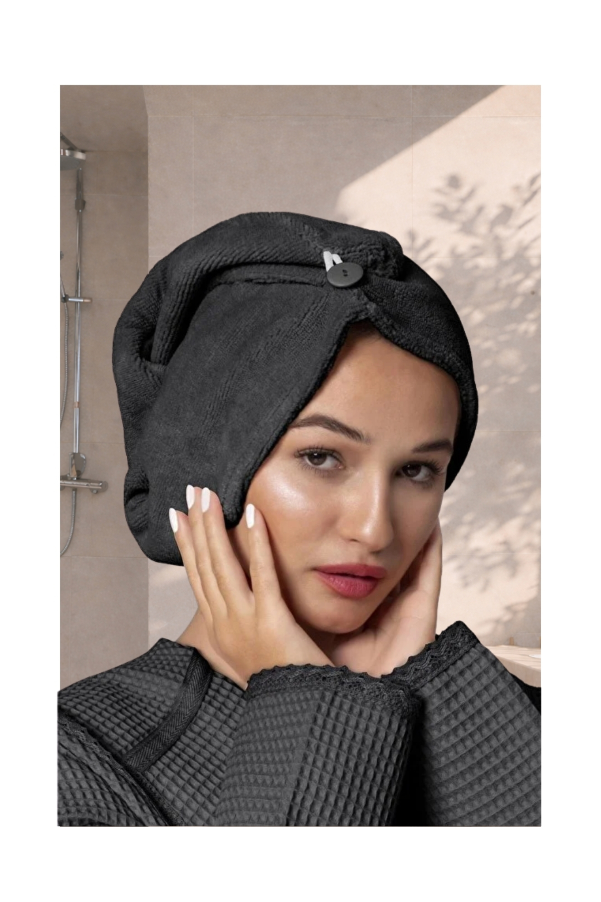 Ellia Soft Zarif Bone Hair Kalın Mikrofiber| Saç Kurutma Bonesi | Saç Havlusu | Saç Kurulama Havlusu