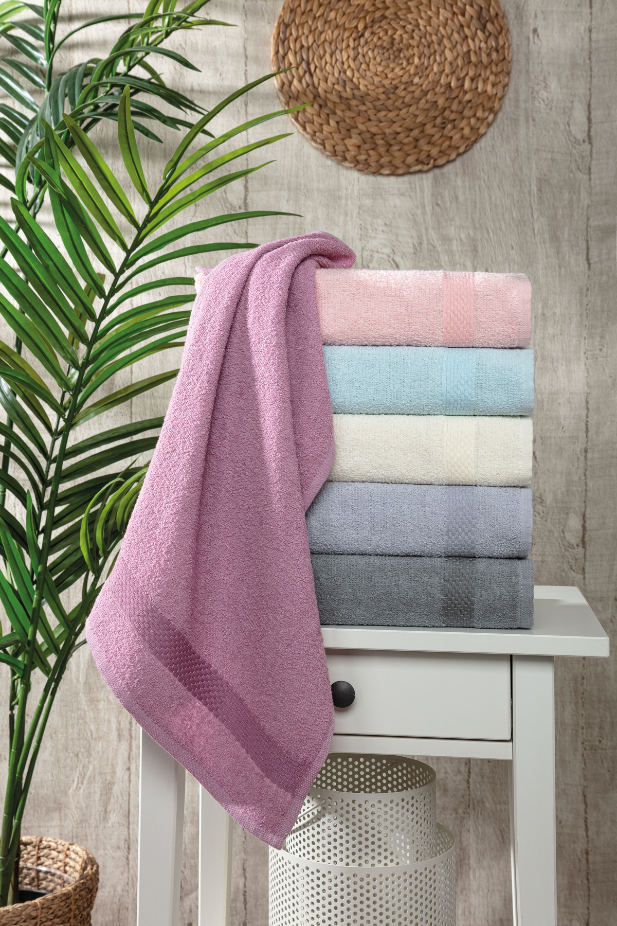 Pamira 40X70 MİRA 6 LÜ EL & YÜZ HAVLU SETİ