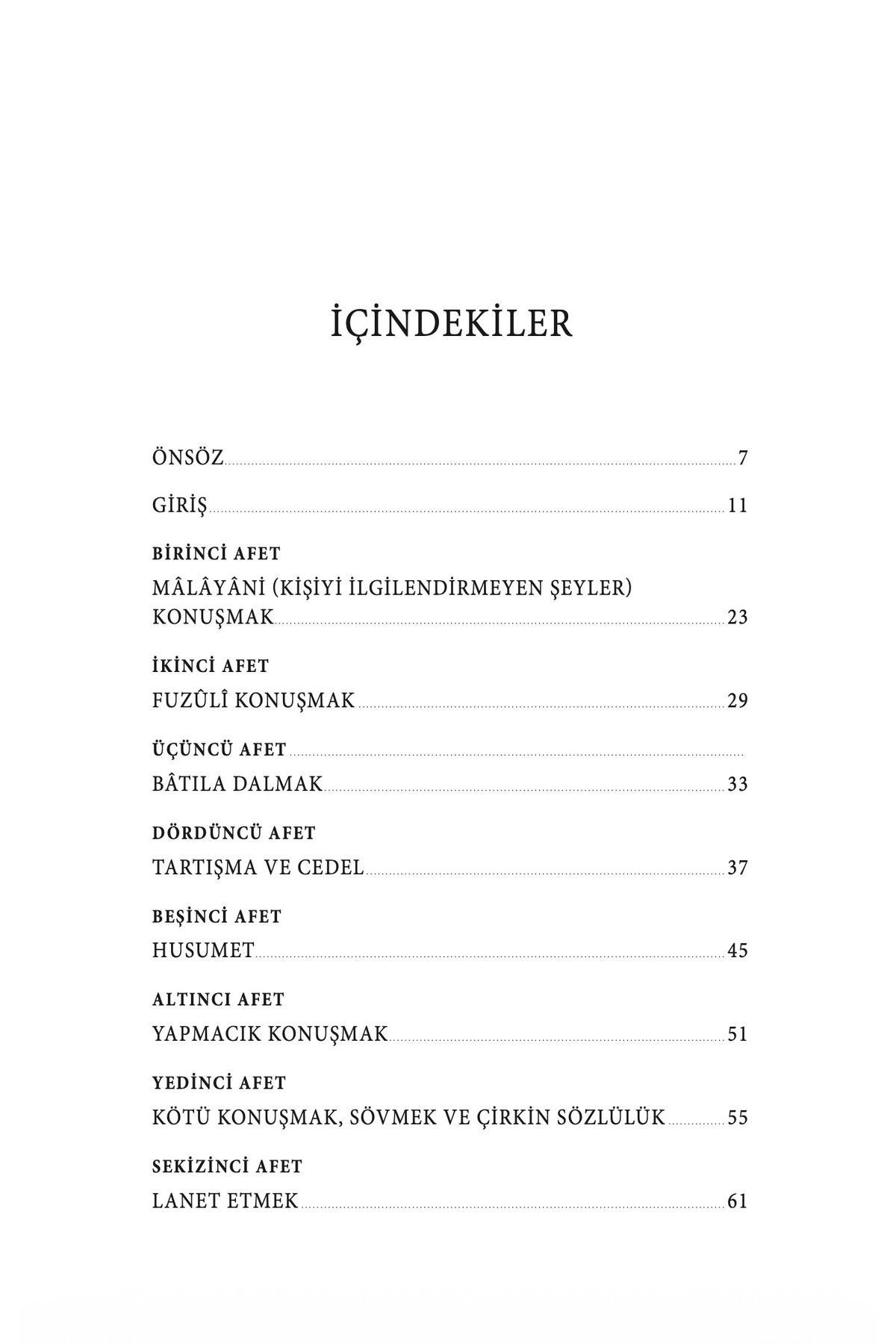 Ketebe Dil Belası Dilin Afetleri - İmam Gazali - Görsel 3