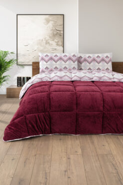 Formeya Battal Boy Lüx Wellsoft Yorgan Çift Taraflı Yastık Kılıflı 215x235 cm Yorgan + Yastık Kılıfı Set