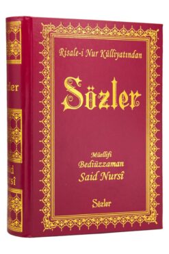 Sözler Neşriyat Risale I Nur Külliyatından Sözler - Orta Boy 20 Cm