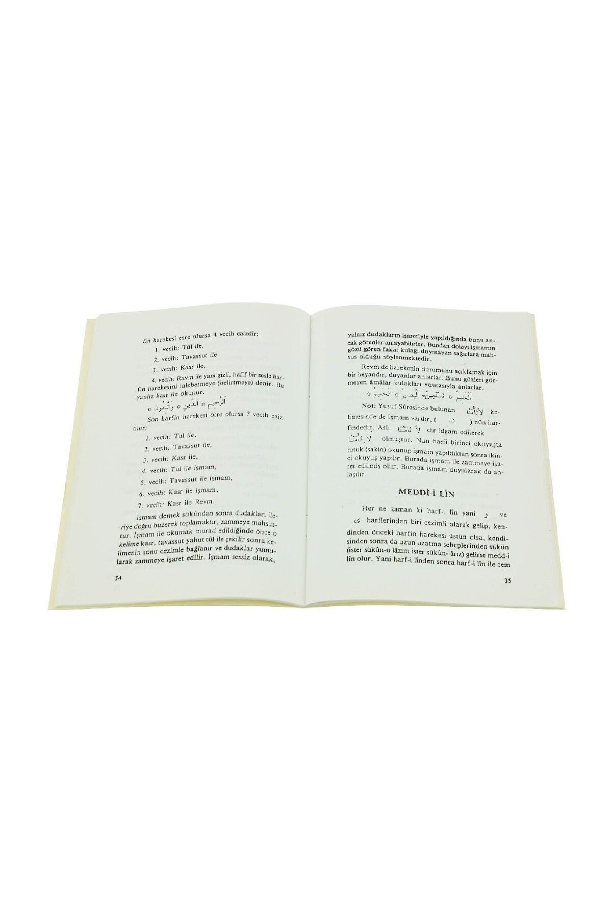 Yasin Yayınevi Beyaz Tecvid Kitabı - Z. Aydın - Görsel 2