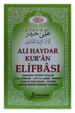 Fetih Yayınları Ali Haydar Kur'an Elifbası - Elif Ba Cüzü