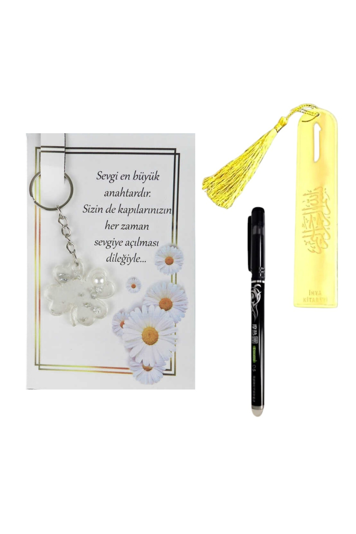 Ayfa Basın Yayın Silinebilir Tükenmez Kalemli Gölgeli Kuranı Kerim Kendin Yaz-ezberle -ayraclı Siyah Set - Görsel 2