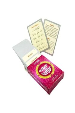Genel Markalar Hızır Dua Ezber Kartları (50 KART) Dua Sure Ezber Kartları Arapça - Türkçe Ebat 10 Cm X 7 Cm