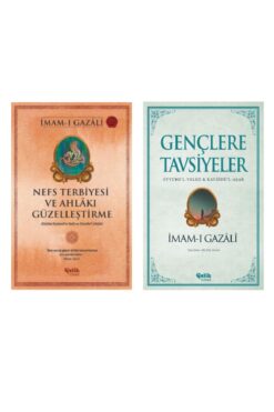 Çelik Yayınevi Imam-ı Gazali Seti Gençlere Tavsiyeler - Nefs Terbiyesi Ve Ahlâkı Güzelleştirme 2'li Set