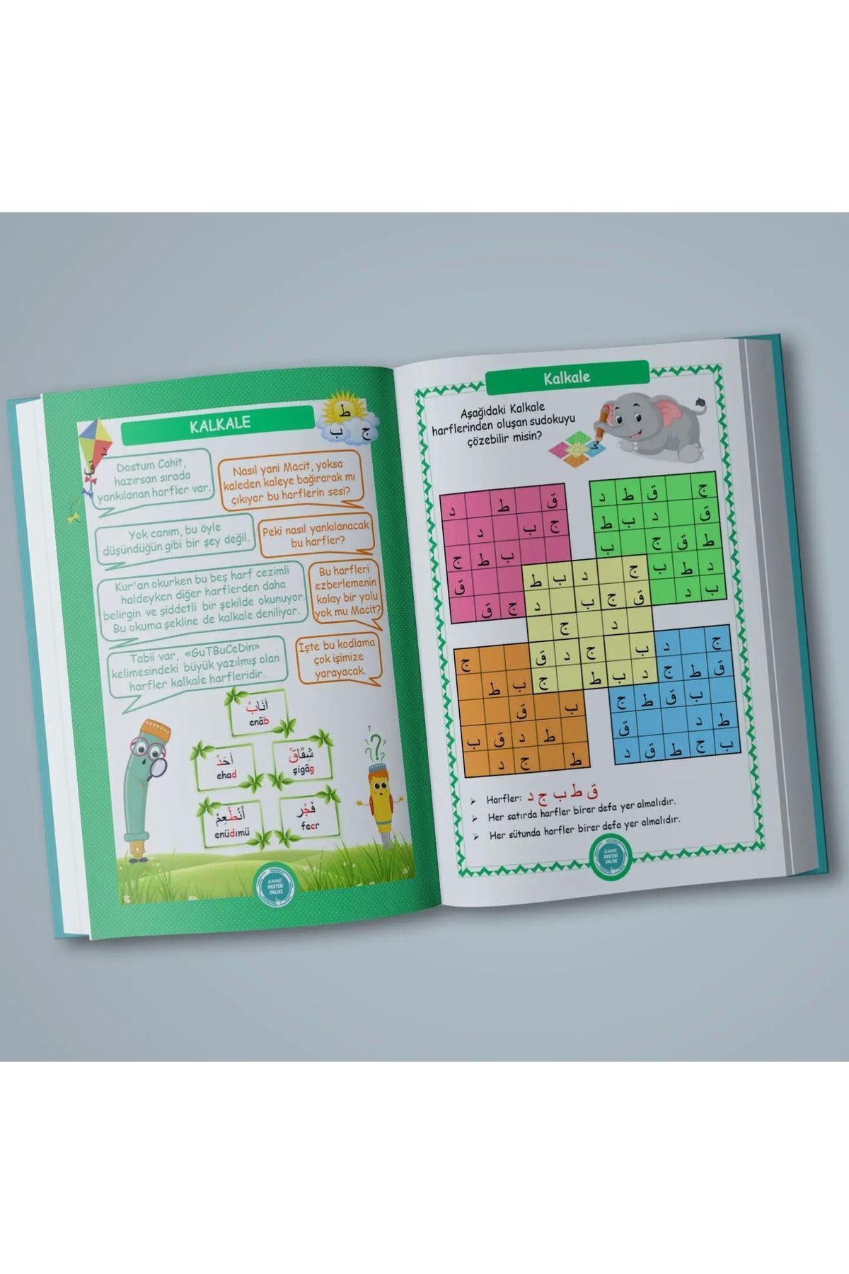 annemektebi dükkan Etkinliklerle Tecvid Kitabı - Görsel 2