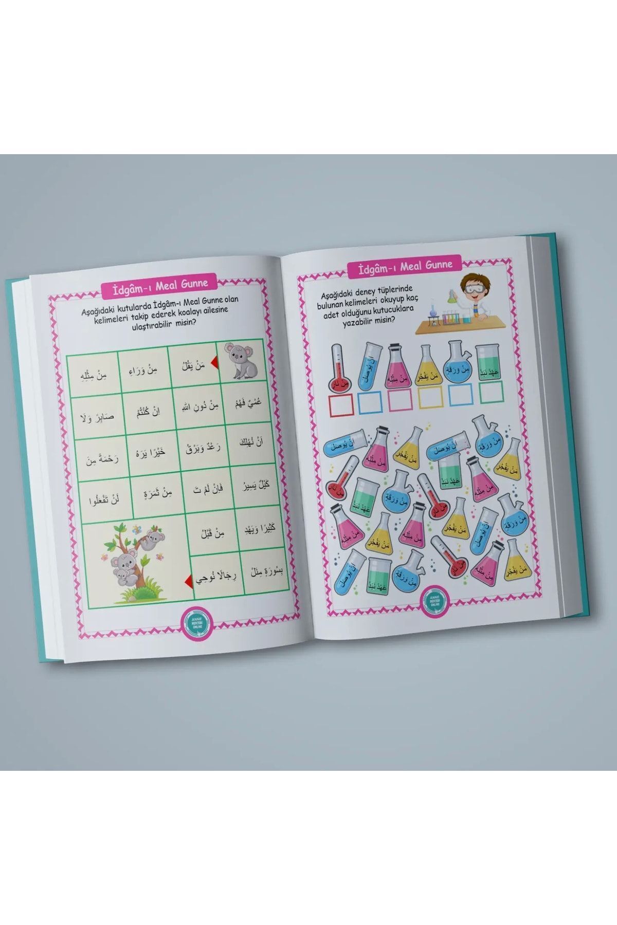 annemektebi dükkan Etkinliklerle Tecvid Kitabı - Görsel 3