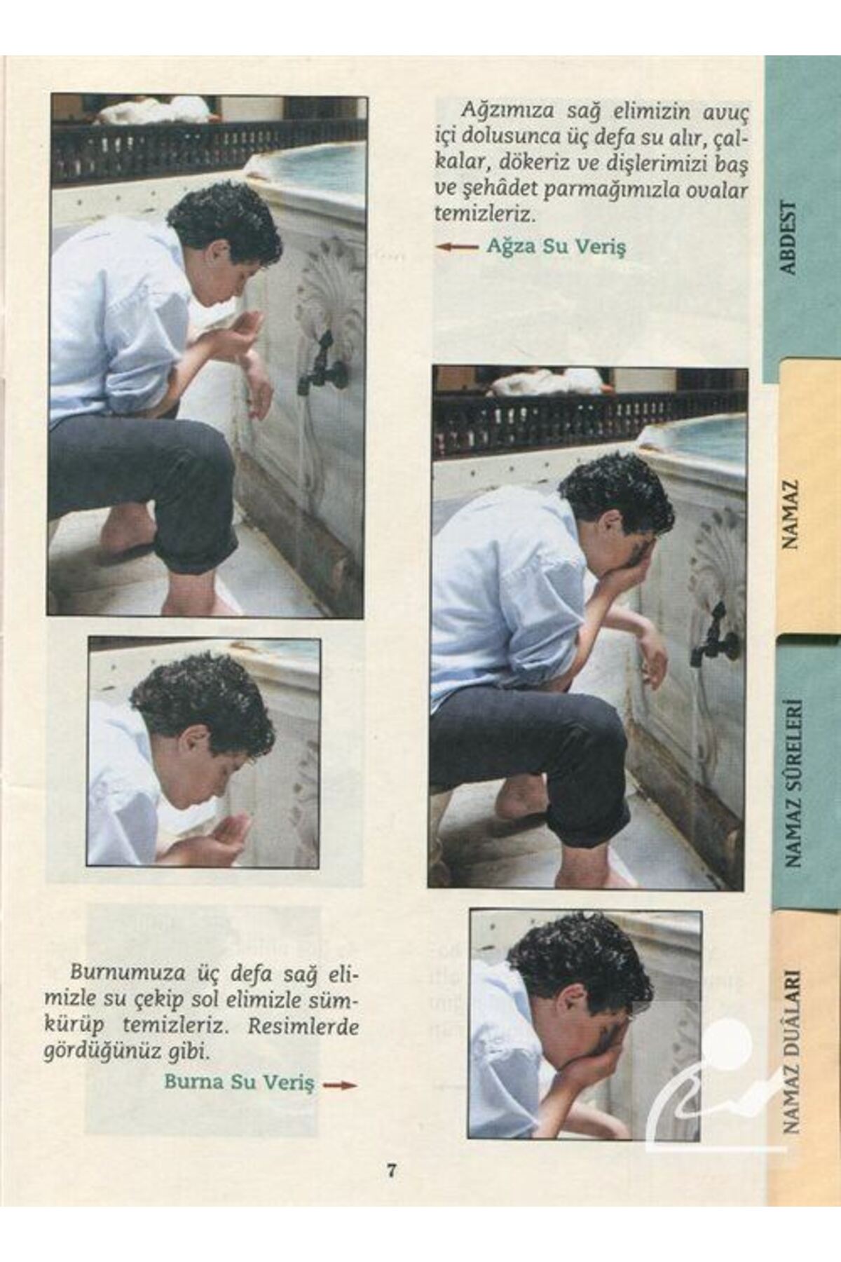 Tavaslı Yayınları Namazı Seviyorum Abdest Namaz Sureleri Duaları (Cep Boy) (Kod: C34) - Görsel 2