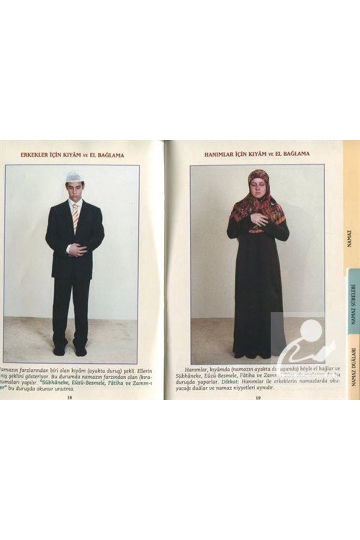 Tavaslı Yayınları Namazı Seviyorum Abdest Namaz Sureleri Duaları (Cep Boy) (Kod: C34) - Görsel 3