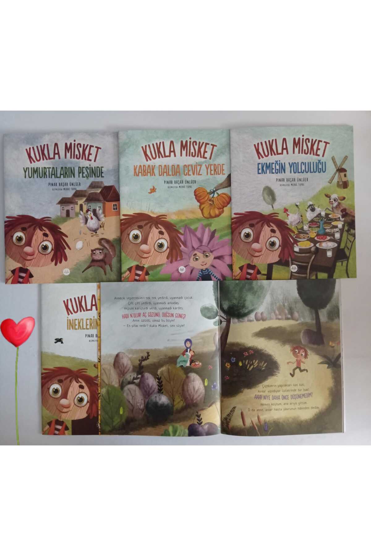 Diyanet İşleri Başkanlığı KUKLA MİSKET SERİSİ 5 KİTAP SET - Görsel 2