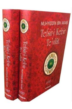 Kitsan Yayınları Tefsir-i Kebir Te’vilat (2 Kitaptakım) / Muhyiddin Ibn Arabi / / 3990000011176